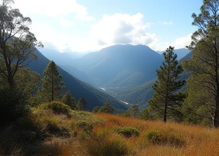 Tasmanian Wilderness Landscape